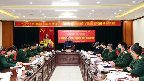 Đảng bộ Bộ Tư lệnh Thủ đô Hà Nội tập trung lãnh đạo hoàn thành toàn diện nhiệm vụ quân sự, quốc phòng năm 2022