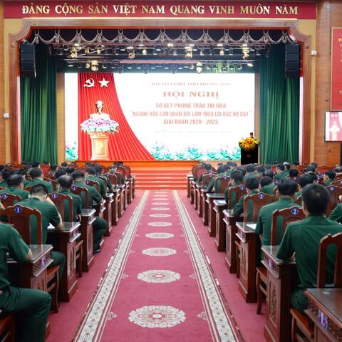 Sơ kết Phong trào thi đua “Ngành Hậu cần Quân đội làm theo lời Bác Hồ dạy”