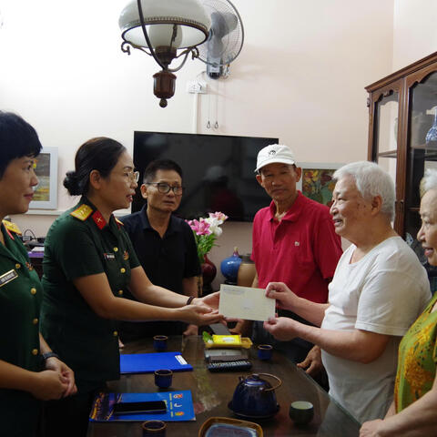 Bảo tàng Chiến thắng B52 tri ân thương binh, gia đình chính sách trên địa bàn